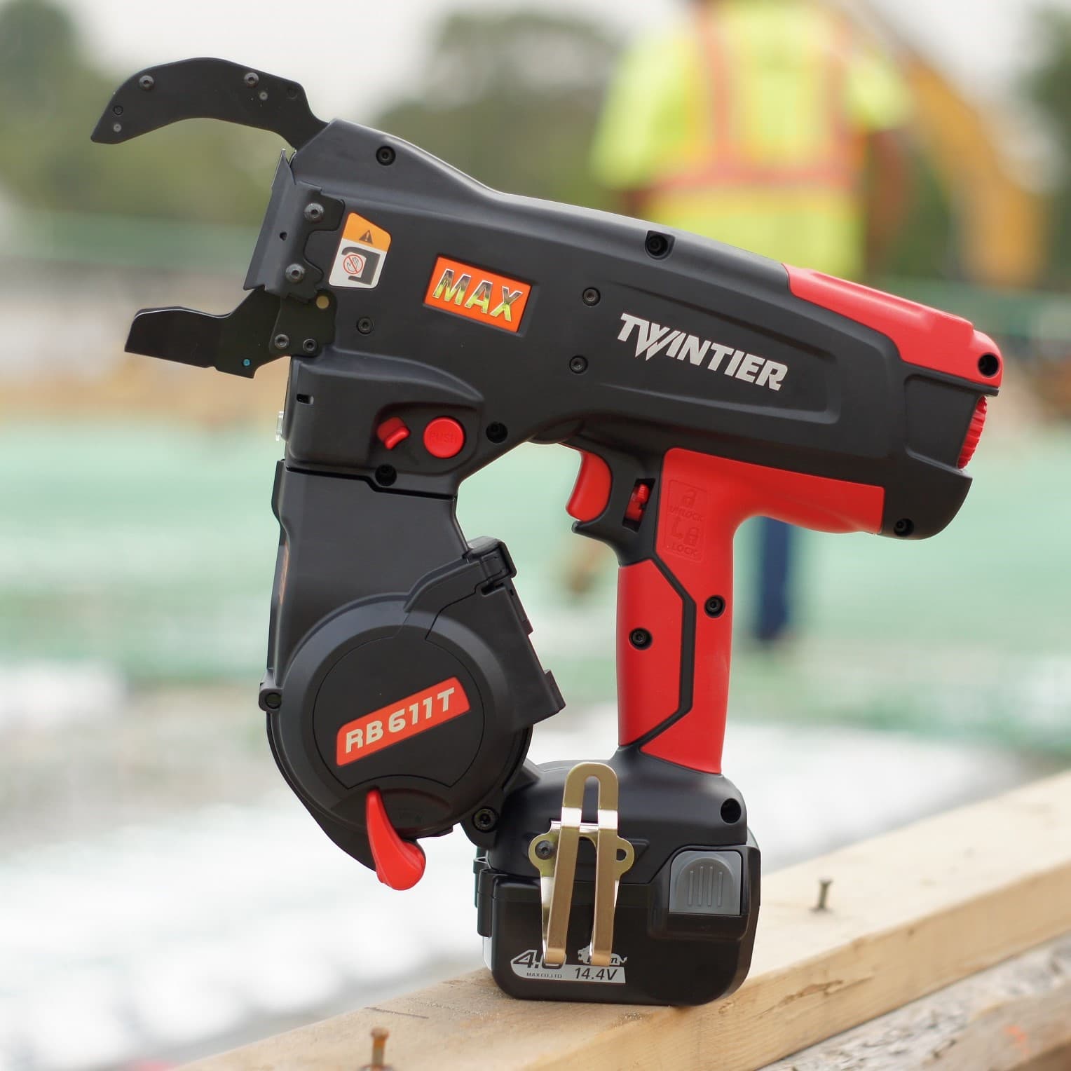 Mašina za vezivanje armature MAX RB611T, 2X5.0Ah - slika 2