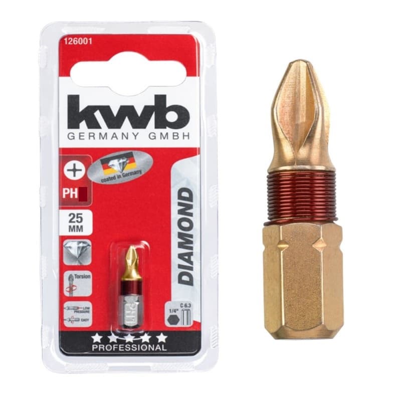 KWB 49103603 DIAMANT nastavak za odvijač PH 3, SB - slika 2