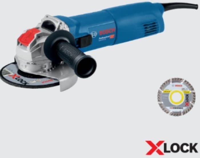 Bosch GWX 14-125 Ugaona brusilica + X-Lock rezna ploča