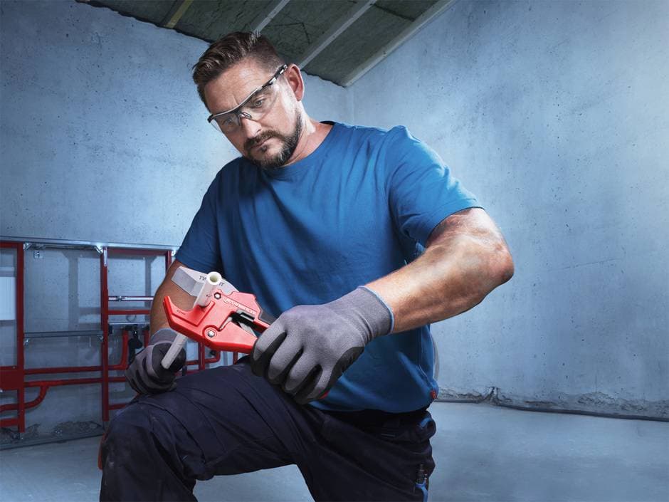 Makaze za sečenje plastičnih cevi Rothenberger ROCUT 42 TWIN CUT do 42mm - slika 4