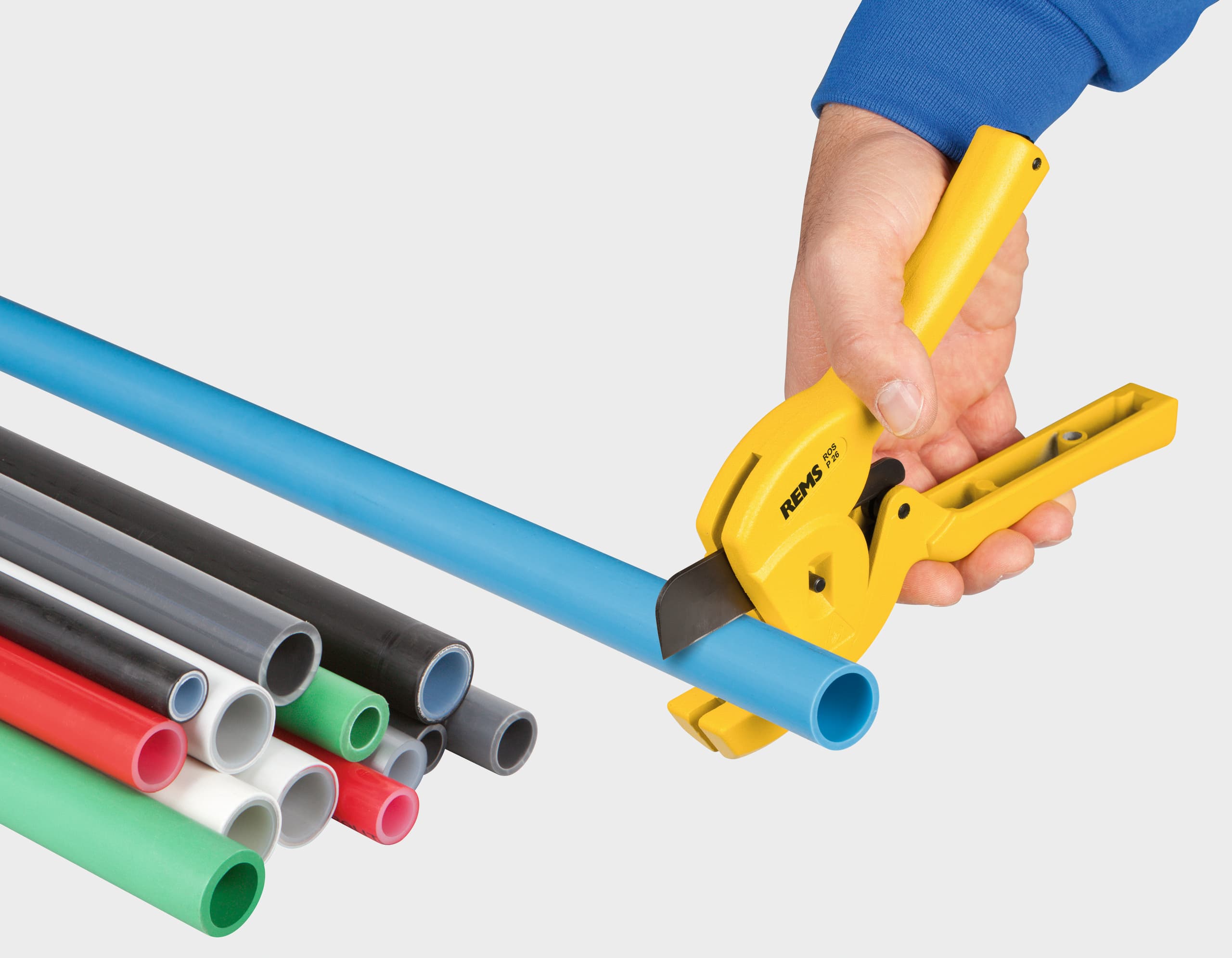 Makaze za sečenje plastičnih cevi REMS ROS P 26, 291240 - slika 2