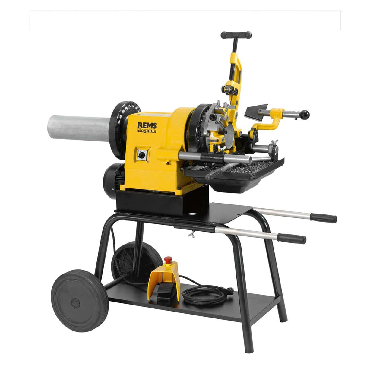 Mašina za narezivanje unutrašnjih navoja u cevima REMS Magnum 4000 L-T, 16-63mm