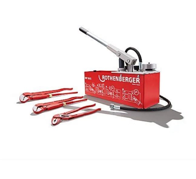 Ispitna pumpa Rothenberger RP50-S + set klešta