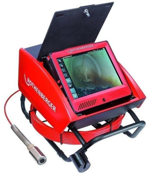 Kamera za inspekciju cevi Rothenberger Rocam 4 Plus + Mini modul + kolica