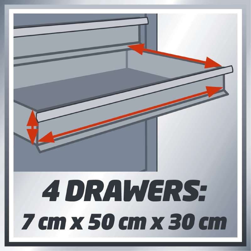 Einhell TC-TW 100 Kolica za alat - slika 3