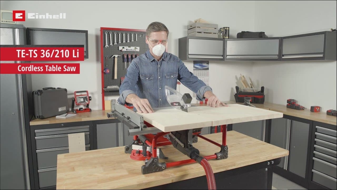 Einhell TE-TS 36/210 Li-Solo Akumulatorski stoni cirkular - slika 3