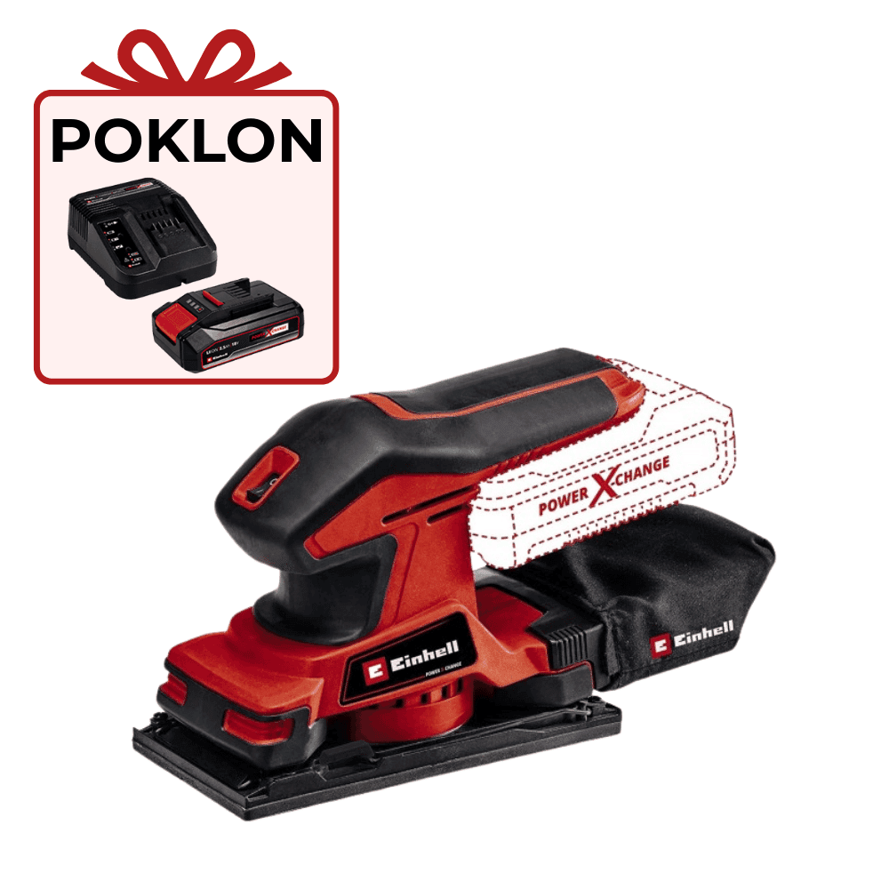 Einhell TC-OS 18/187 Li Solo Akumulatorska vibraciona brusilica