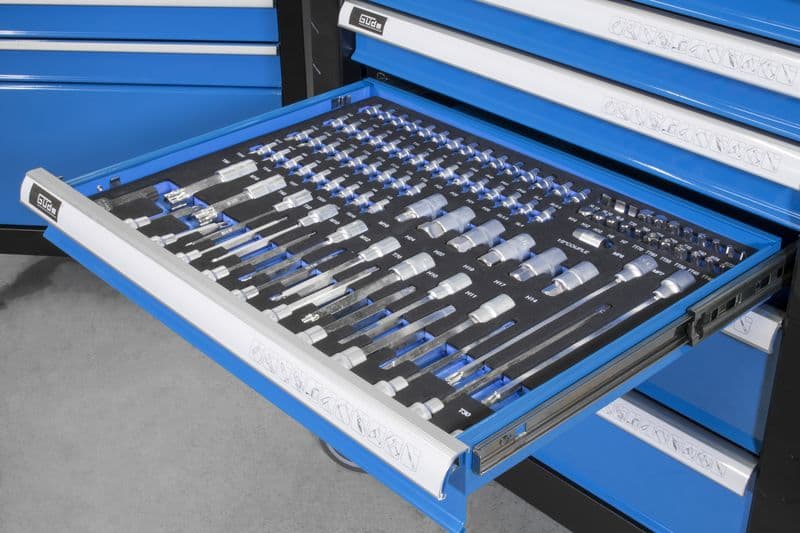 Opremljena kolica za alat Gude PREMIUM PLUS GWSPP 07 226 TLG, 7 fioka - slika 5