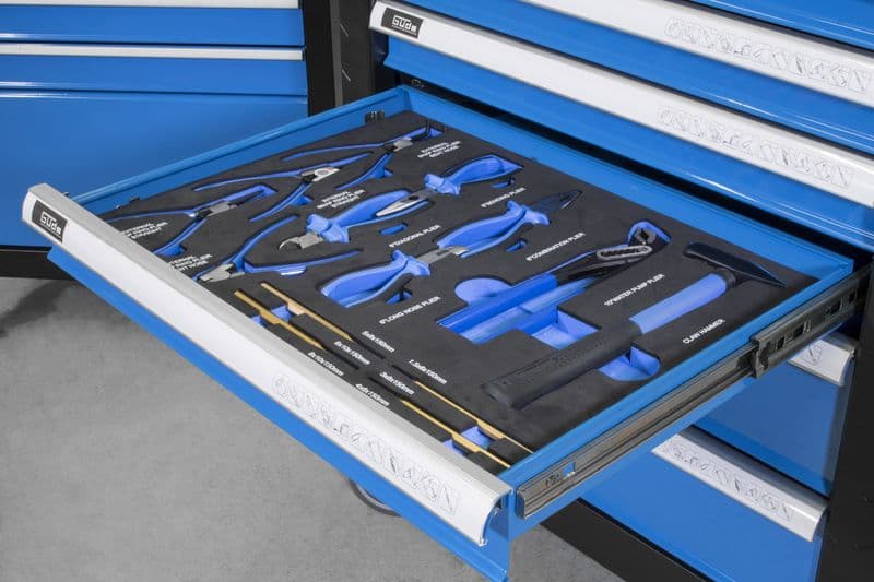 Opremljena kolica za alat Gude PREMIUM PLUS GWSPP 07 226 TLG, 7 fioka - slika 6