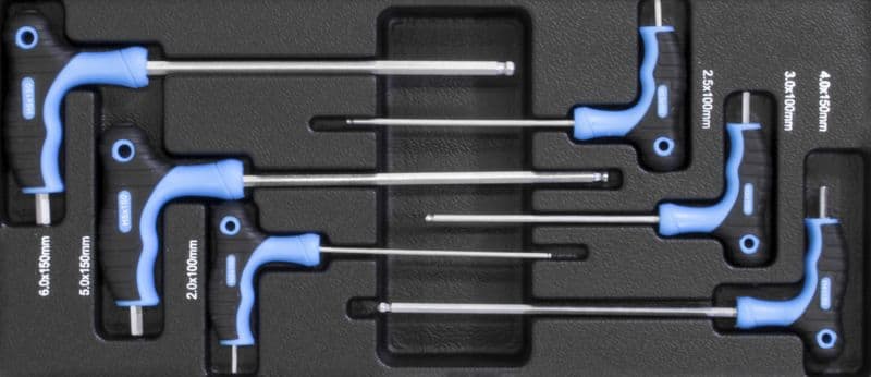 Opremljena kolica za alat Gude PREMIUM PLUS GWSPP 07 226 TLG, 7 fioka - slika 4