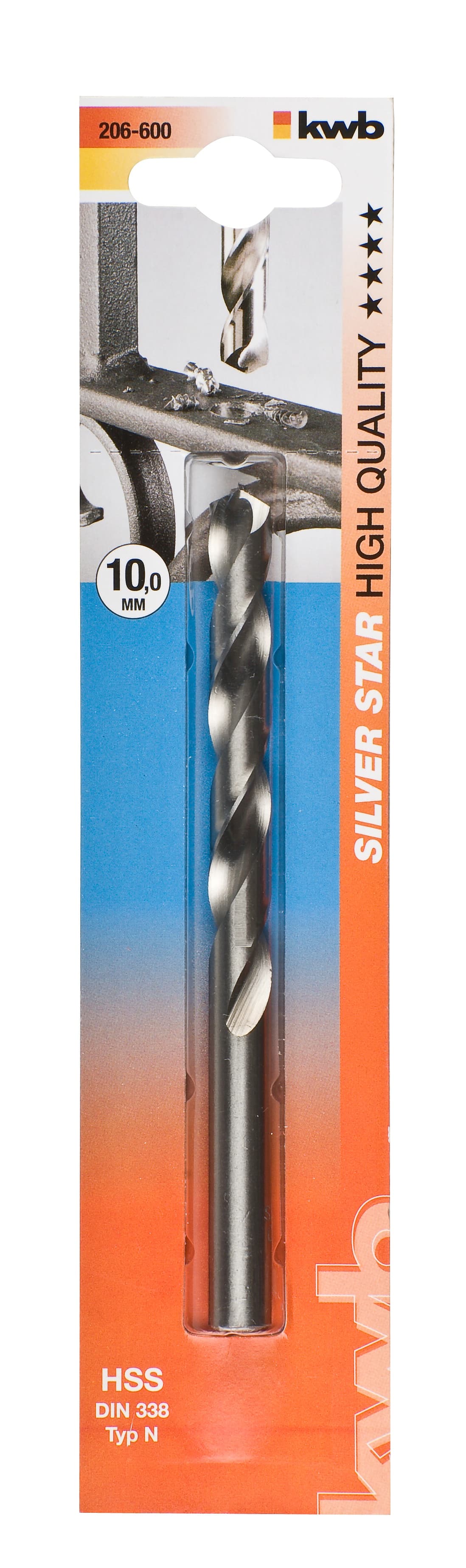 KWB 49206510 Silverstar 2 burgije za metal 1.0, DIN 338, brušene - slika 3