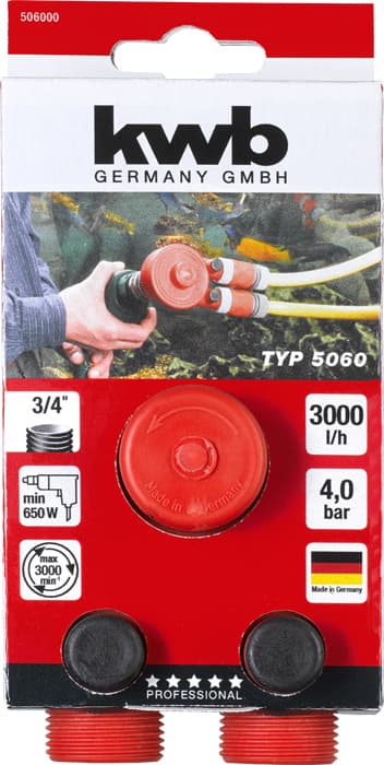  KWB 49506000 COMBI Pumpa za pretakanje P 60, za bušilice sa vratom 43mm, 3/4" - slika 2