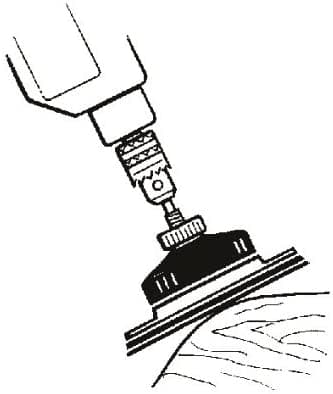 Wolfcraft 2211000 Brusni-tanjir Fixoflex, prihvat 8 mm, 125 mm - slika 3