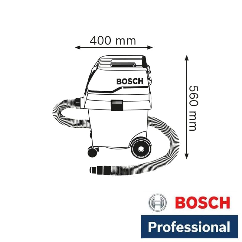 Bosch GAS 25 L SFC Usisivač za suvo i mokro usisavanje, 1.200W - slika 4