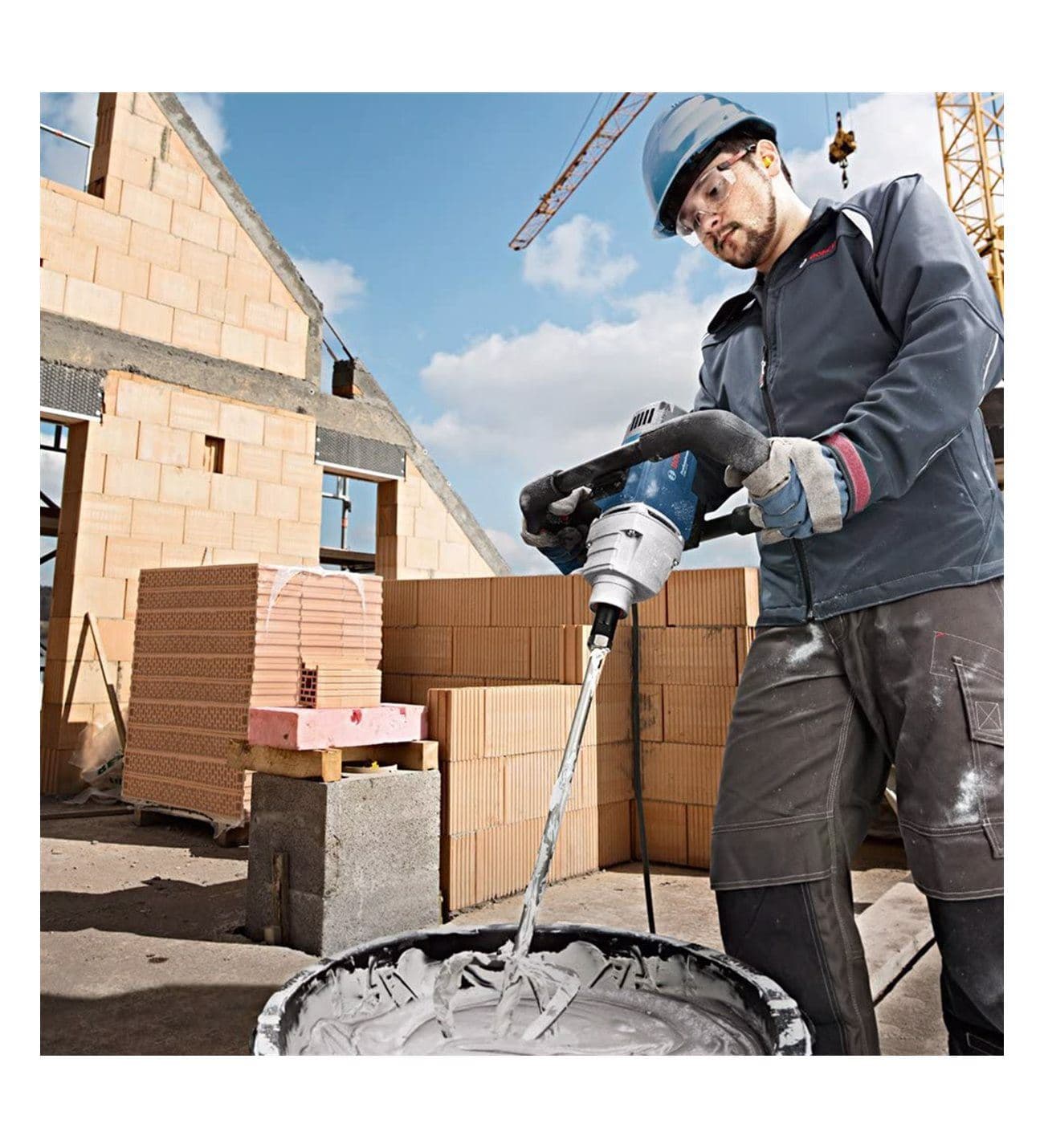 Bosch GRW 18-2 E mešač za boju i malter, 1800W - slika 6