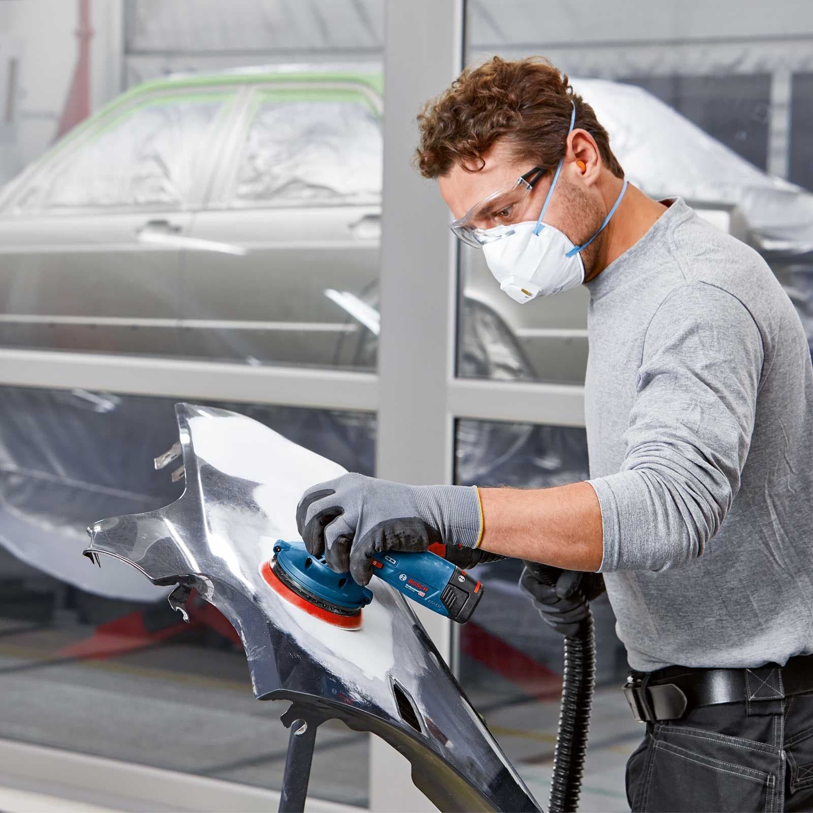 Bosch GEX 12V-125 Solo Akumulatorska ekscentar brusilica - slika 6