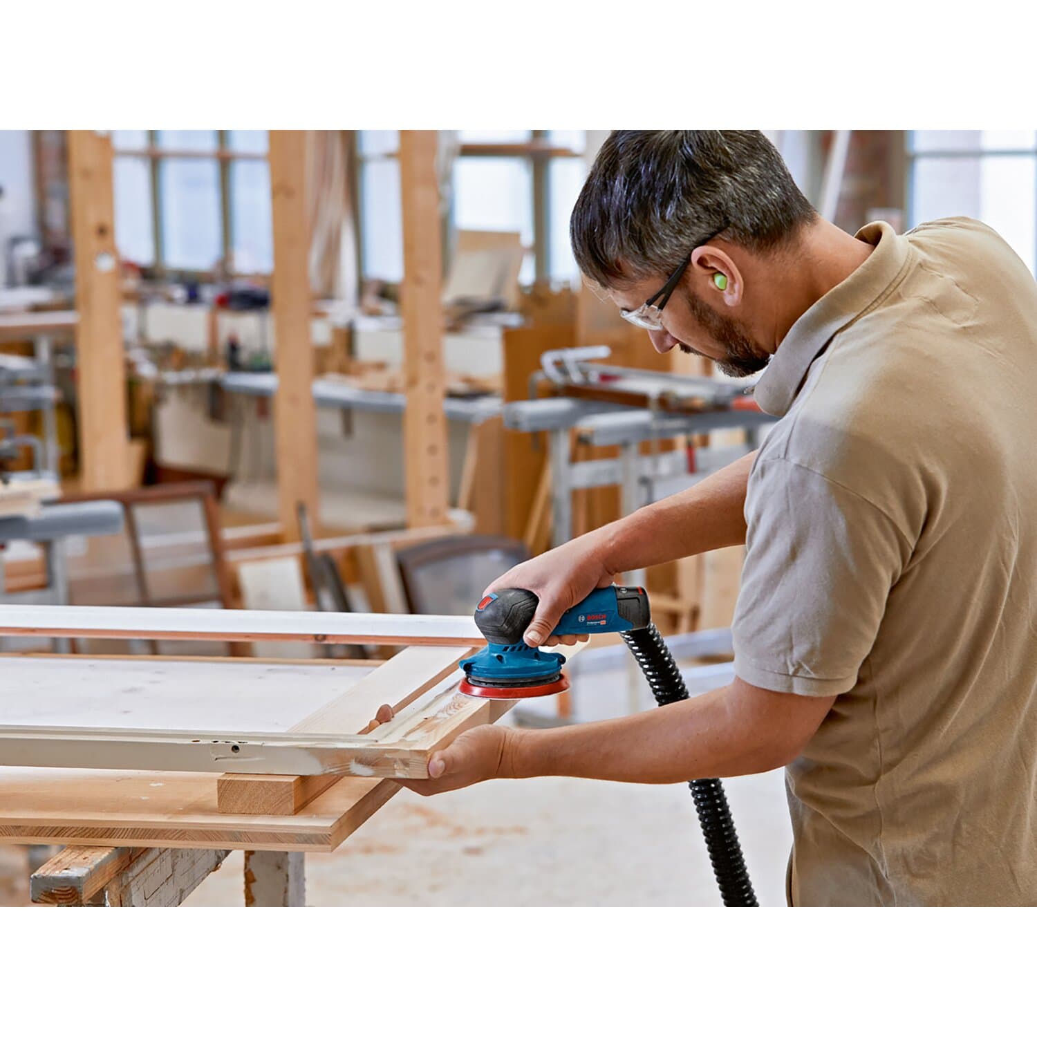 Bosch GEX 12V-125 Solo Akumulatorska ekscentar brusilica - slika 8