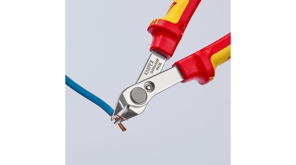 Knipex 78 06 125 Electronic Super Knips® sečice elektroničarske VDE izolovane, VDE, 125 mm - slika 2