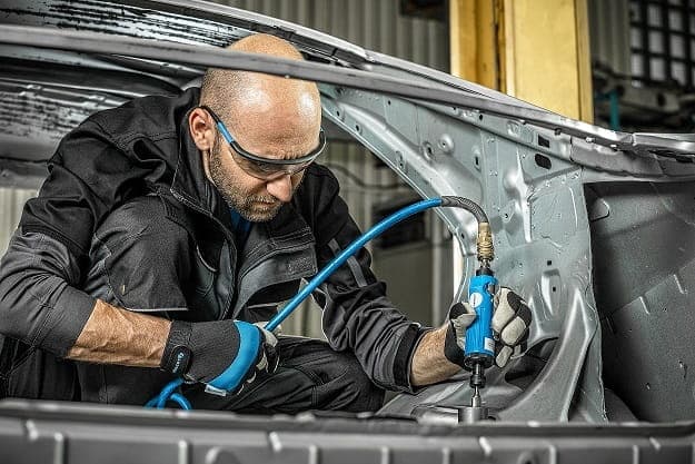 Hogert pneumatska ravna čeona brusilica 6mm HT4R650 - slika 2