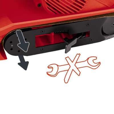 Einhell TC-BS 8038 tračna šlajferica, 800W - slika 3