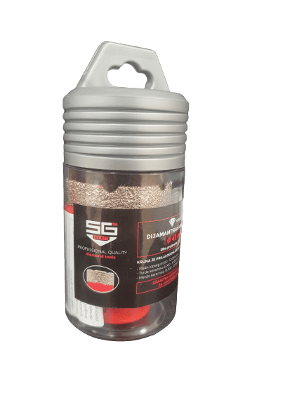 SG Tools SG-DK 35 Dijamantska kruna za bušenje rupa, bez upotrebe vode, 35mm - slika 3