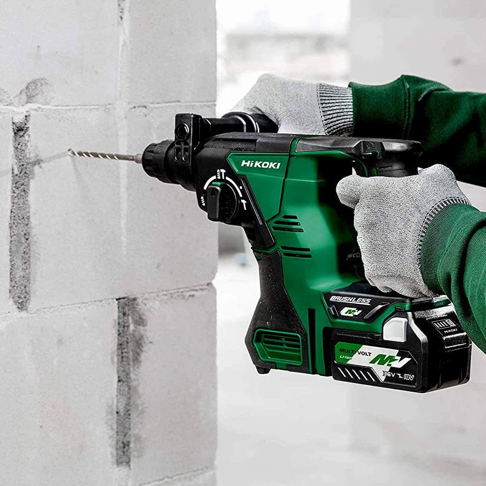 Akumulatorska SDS-Plus udarna bušilica Hikoki DH36DPA, 36V/18V, bez baterija - slika 4
