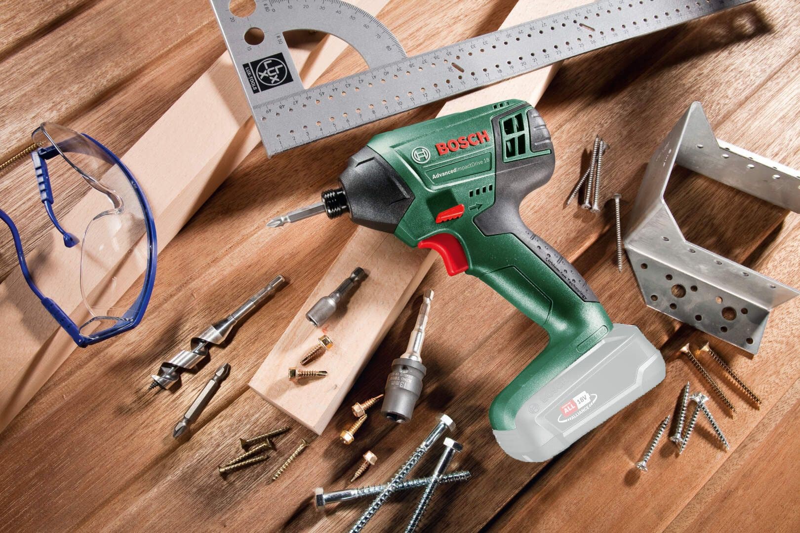 Akumulatorski udarni odvrtač Bosch AdvancedImpactDriver 18V, solo, 0603980303 - slika 5