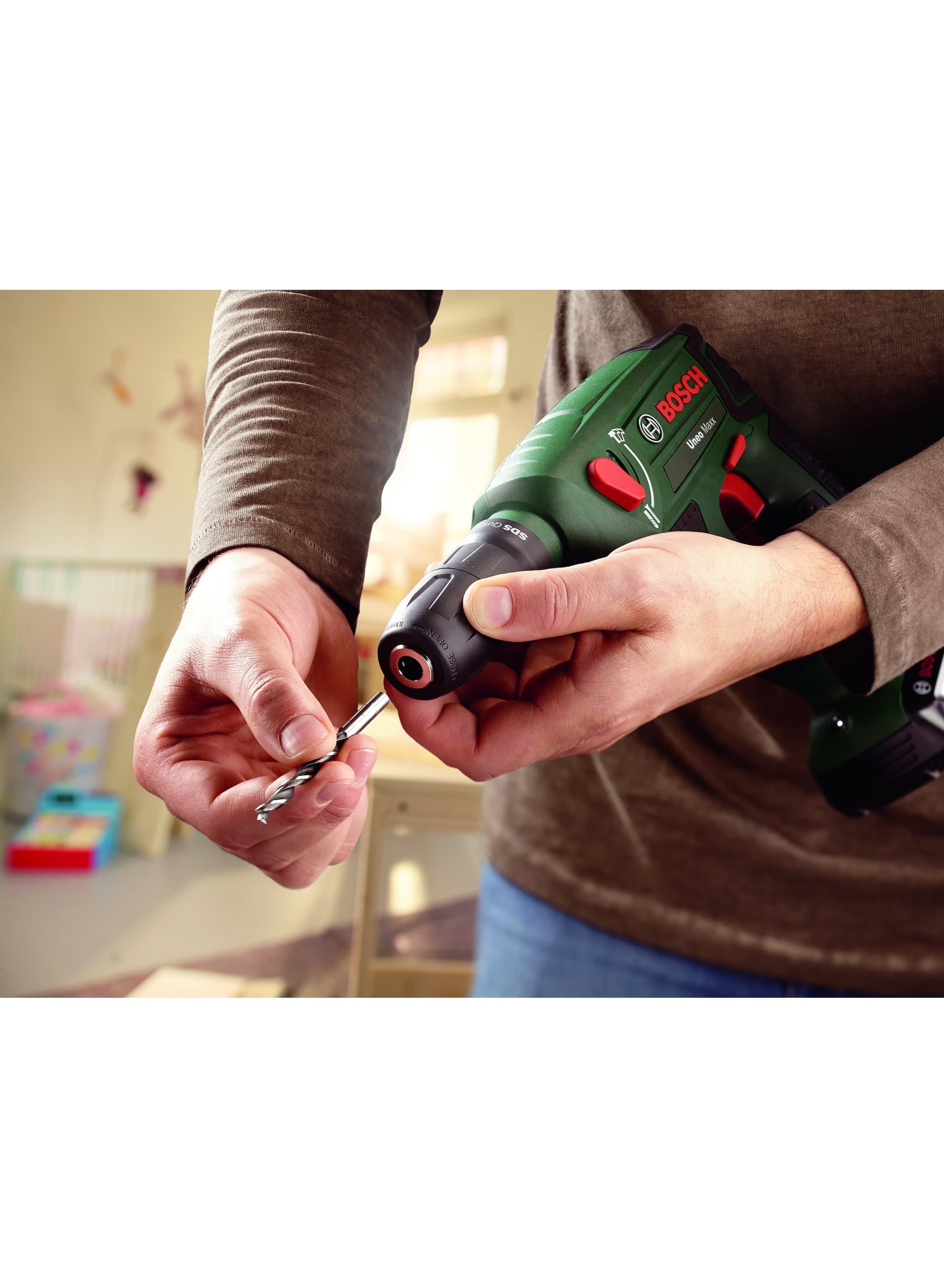 Akumulatorski elektro-pneumatski čekić Bosch Uneo Maxx, solo, 060395230C - slika 5