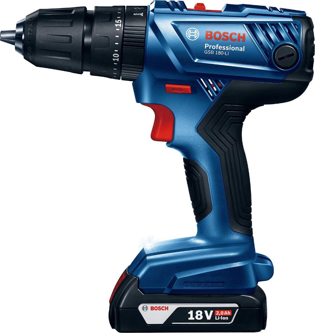 Bosch Set akumulatorskog alata GWS-180 Li + GSB 180-LI 18V, 1 x 4,0 Ah, 1 x 2,0 Ah + XL L-Boxx, 0615990M36 - slika 3