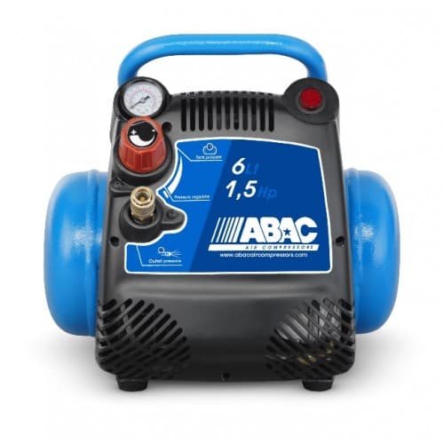 Klipni kompresor Abac Start O15 - Oilless, 1.2kW, 6l - slika 2