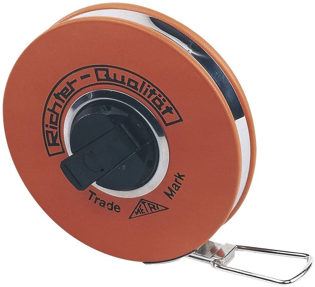Čelična merna traka u PVC kućištu Richter 308WP/30M-B, 30 m, 13 mm