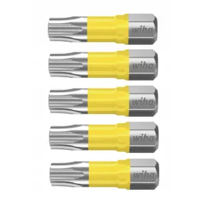 Wiha 41592 Y set bitova, Torx®, 25mm, 5 komada