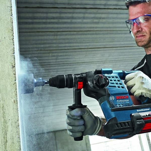 Bosch GBH 36 V-LI Plus Akumulatorski elektro-pneumatski čekić / bušilica, 2x4.0Ah - slika 17