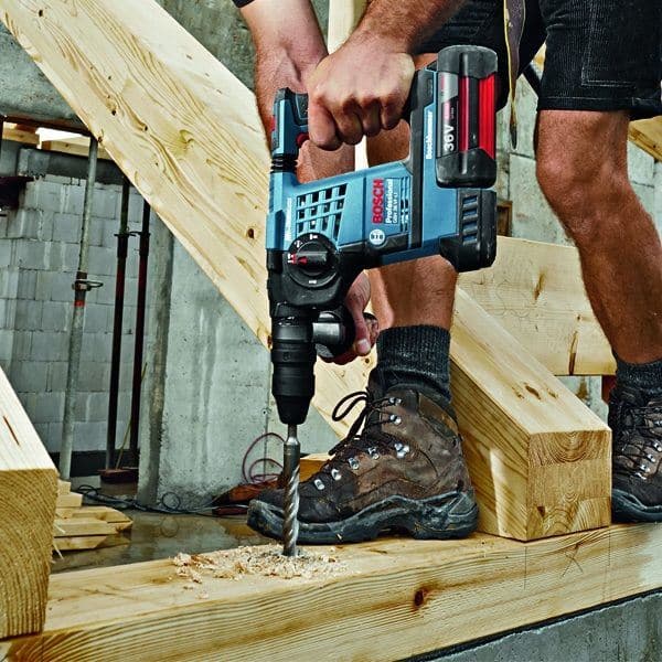 Bosch GBH 36 V-LI Plus Akumulatorski elektro-pneumatski čekić / bušilica, 2x4.0Ah - slika 11