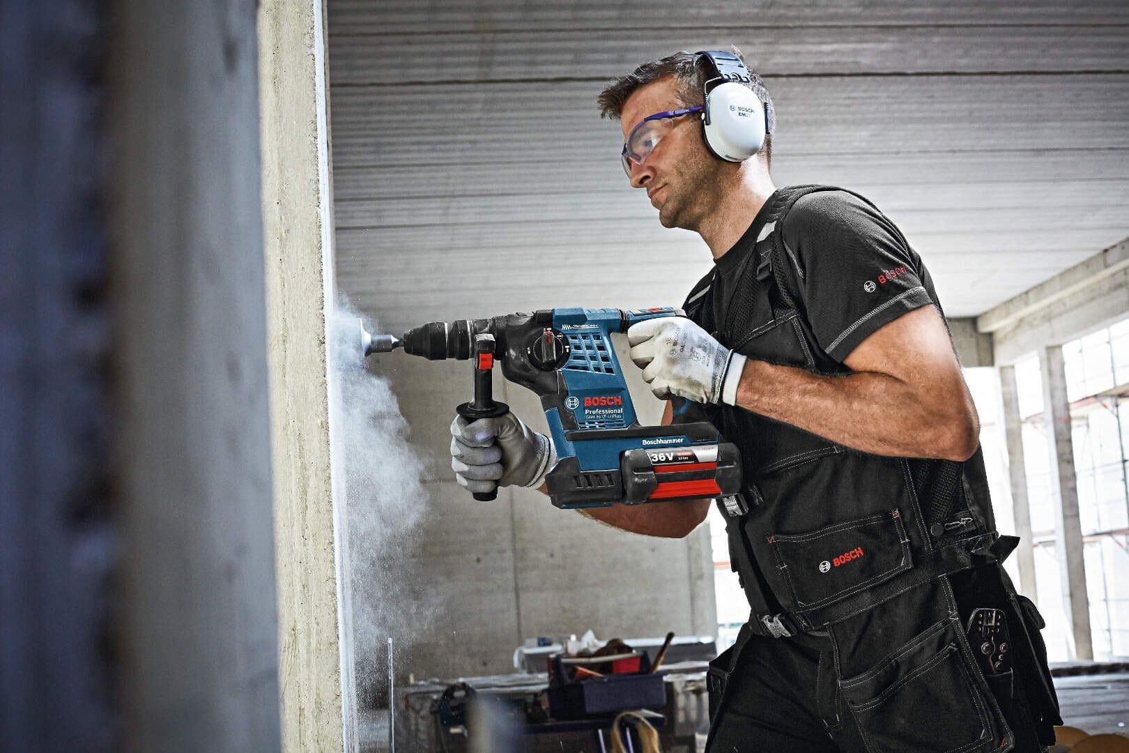 Bosch GBH 36 VF-LI Plus elektro-pneumatski čekić, 2x4.0Ah - slika 22