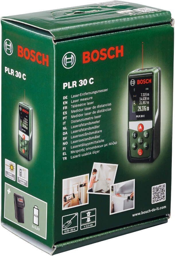 Bosch PLR 30 C laserski daljinomer, sa Bluetooth-om, 30m - slika 9