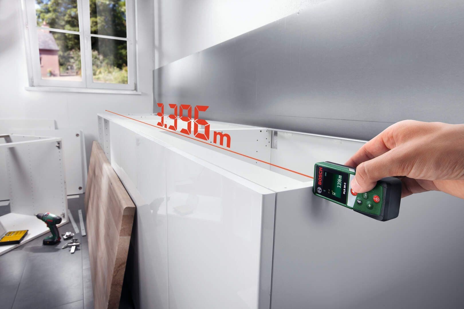 Bosch PLR 30 C laserski daljinomer, sa Bluetooth-om, 30m - slika 8
