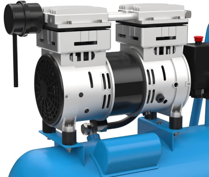 Gude 50136 Kompresor 150/8/24, bešumni - slika 4