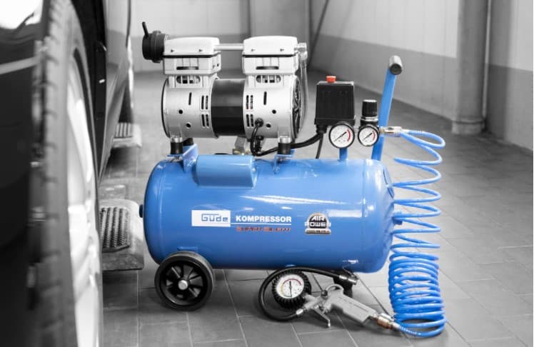 Gude 50136 Kompresor 150/8/24, bešumni - slika 5