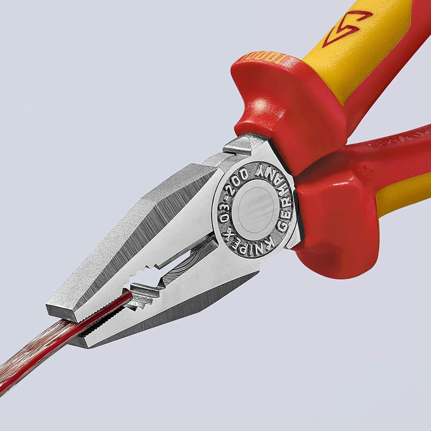 Knipex klešta kombinovana izolovana 1000V VDE 200mm 03 06 200 - slika 3