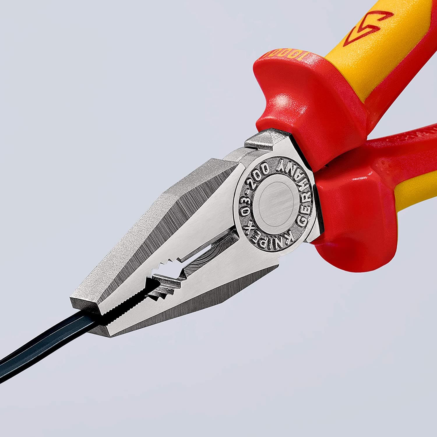 Knipex klešta kombinovana izolovana 1000V VDE 200mm 03 06 200 - slika 6