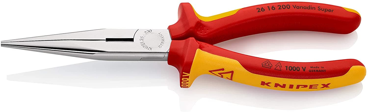 Knipex 26 16 200 Špicasta klešta sa sa bočnim sečenjem izolovana, VDE, hromirane 200 mm - slika 4