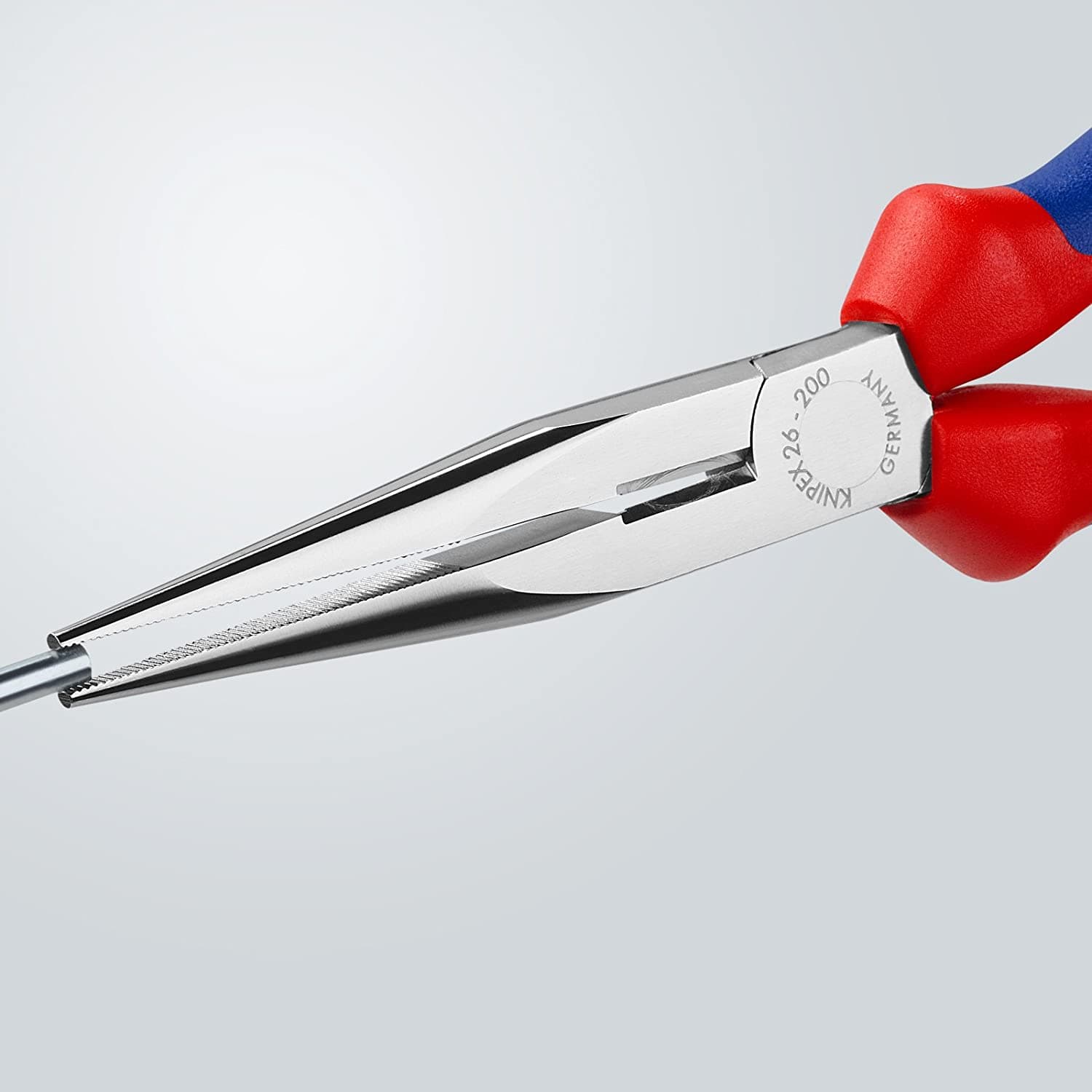 Knipex 26 15 200 Špicasta klešta sa sa bočnim sečenjem hromirana 200 mm - slika 7
