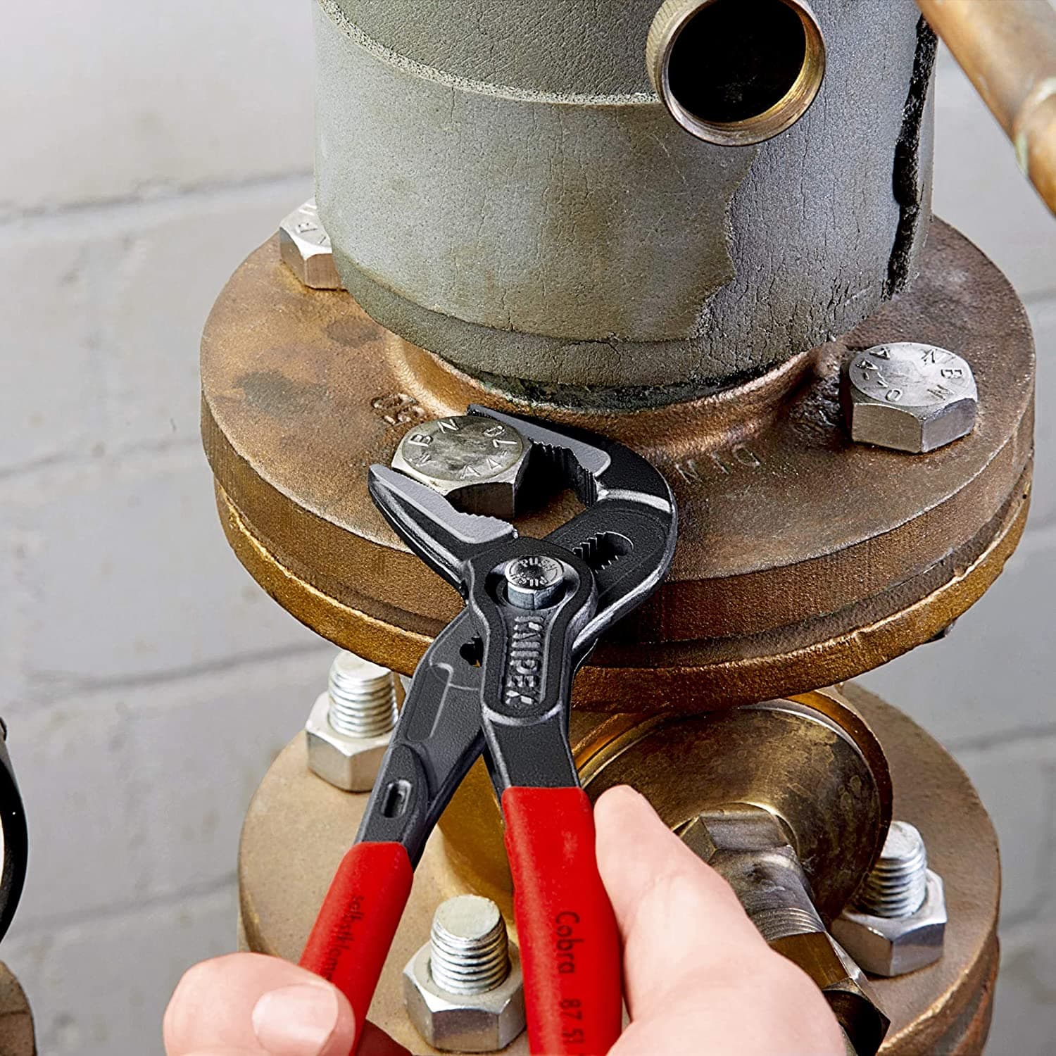 Knipex 87 51 250 Cobra® ES klešta papagaj ekstra tanka 250 mm - slika 5