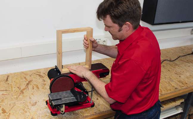 Einhell TC-US 400 Stacionarna brusilica sa trakom i diskom, 380W - slika 12