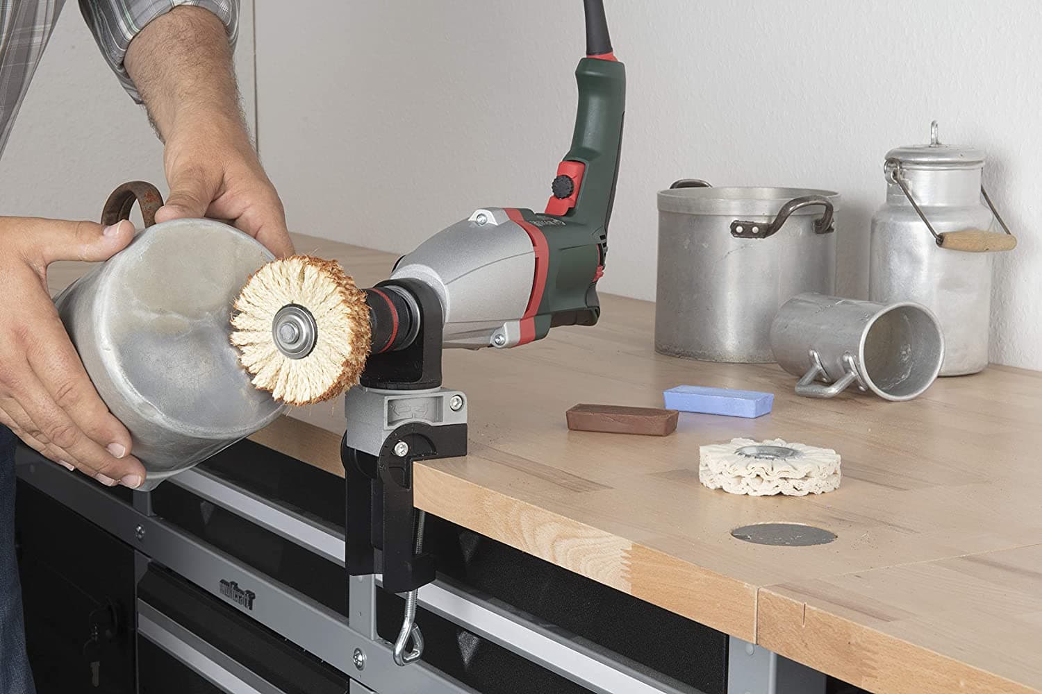 Wolfcraft 2179000 Profi set za poliranje, 5 delova - slika 2