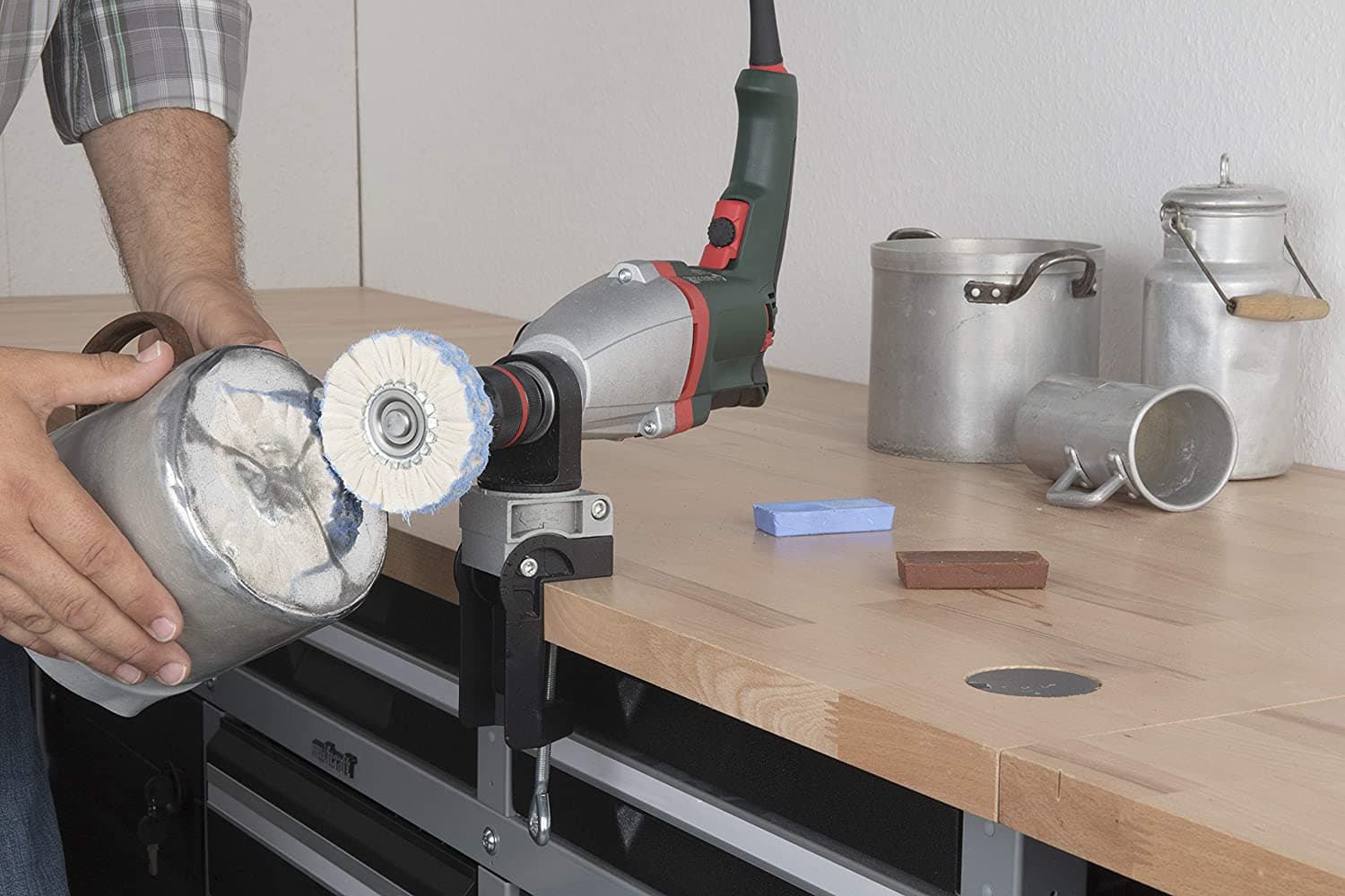 Wolfcraft 2179000 Profi set za poliranje, 5 delova - slika 3