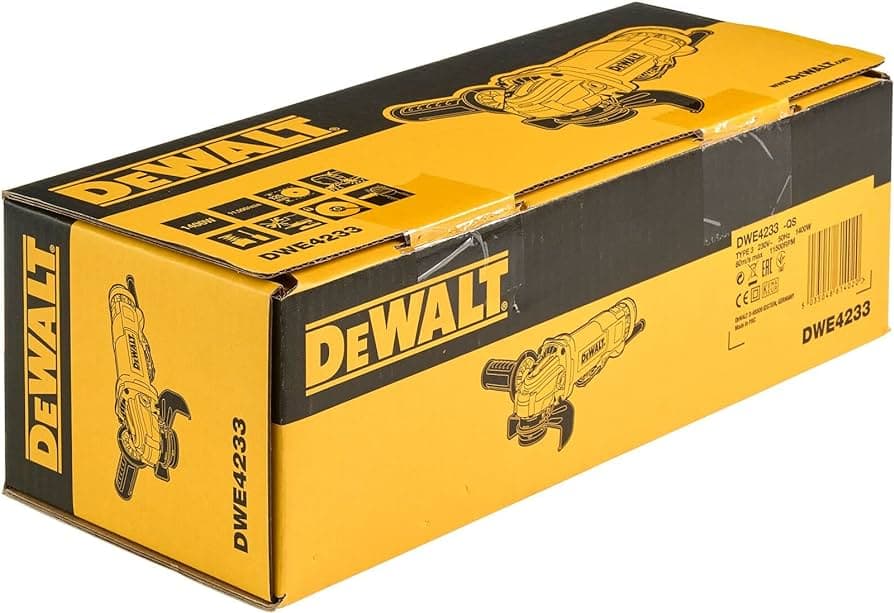 DeWalt ugaona brusilica 1400W 125mm leptir prekidač DWE4233 - slika 3