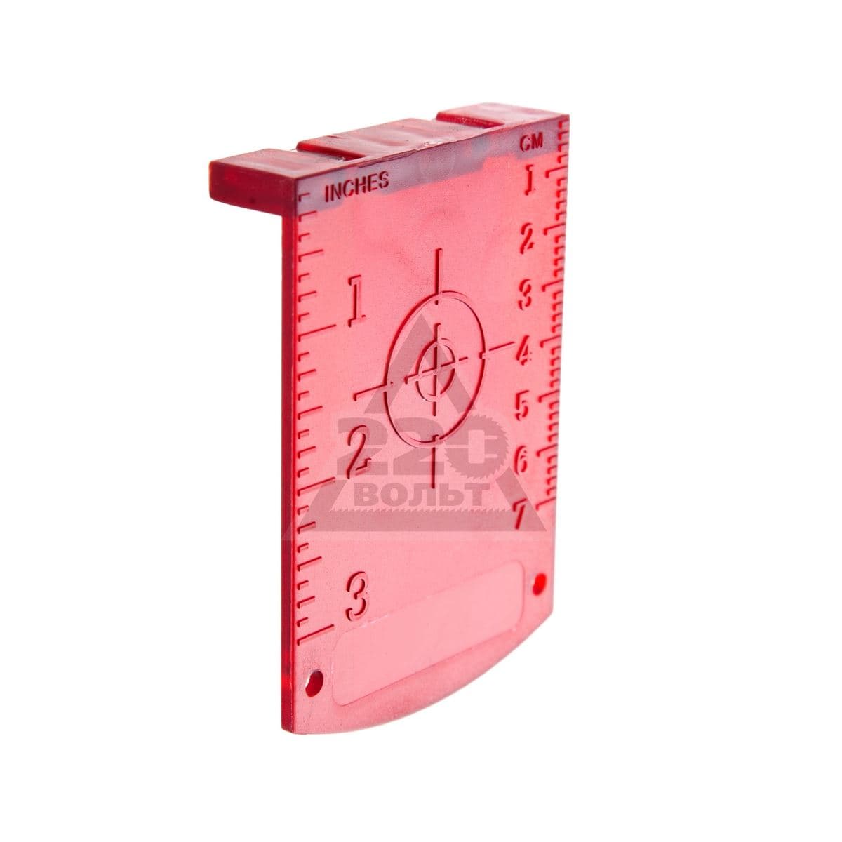 Bosch 1608M0005C Ciljna ploča za laserski zrak (crvena) - slika 3