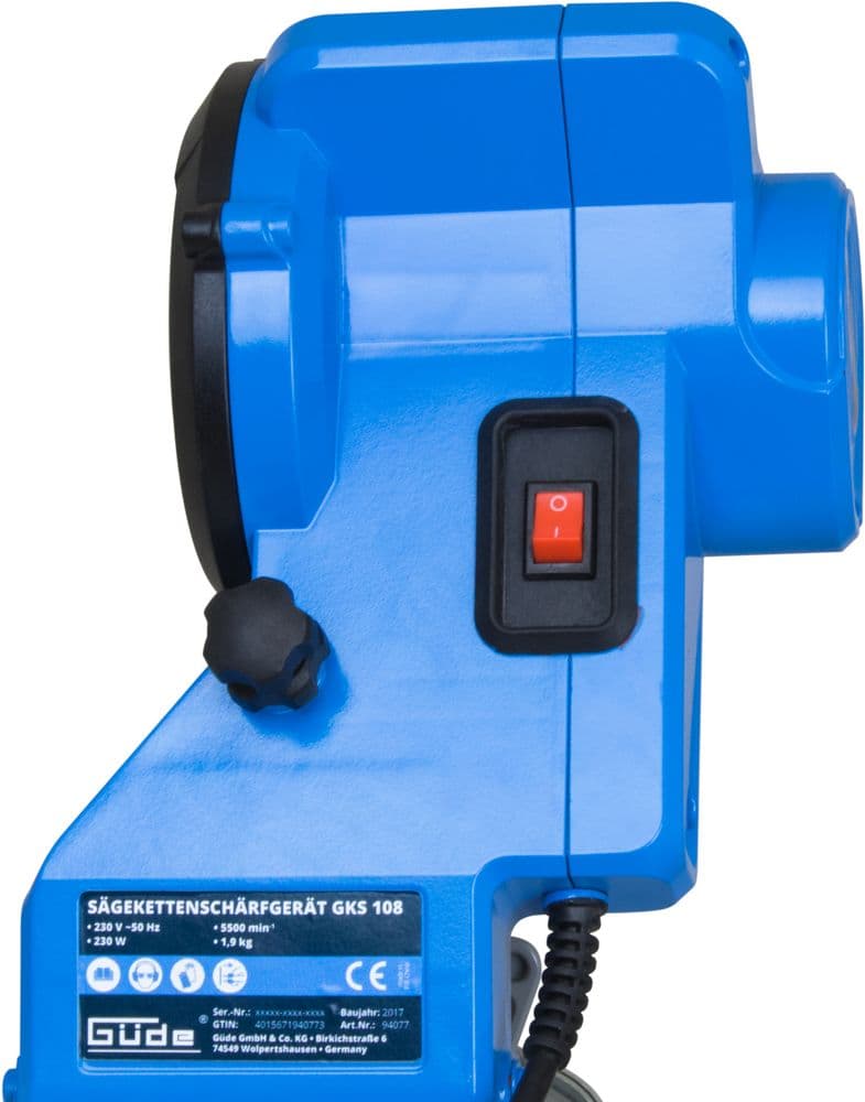 Gude GKS 108,85W Oštrač lanca za testeru - slika 3